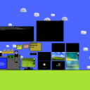 screenshot of the scene