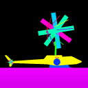 screenshot of the scene