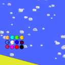 screenshot of the scene