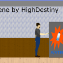 screenshot of the scene