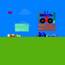 screenshot of the scene