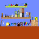 screenshot of the scene