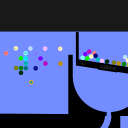 screenshot of the scene